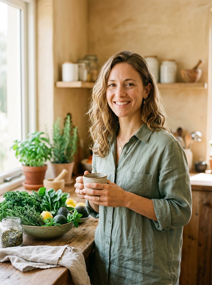 Alessia - Nutrition and wellness consultant greeting you with warmth
